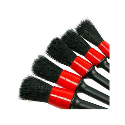 Set of 5 brushes for cleaning